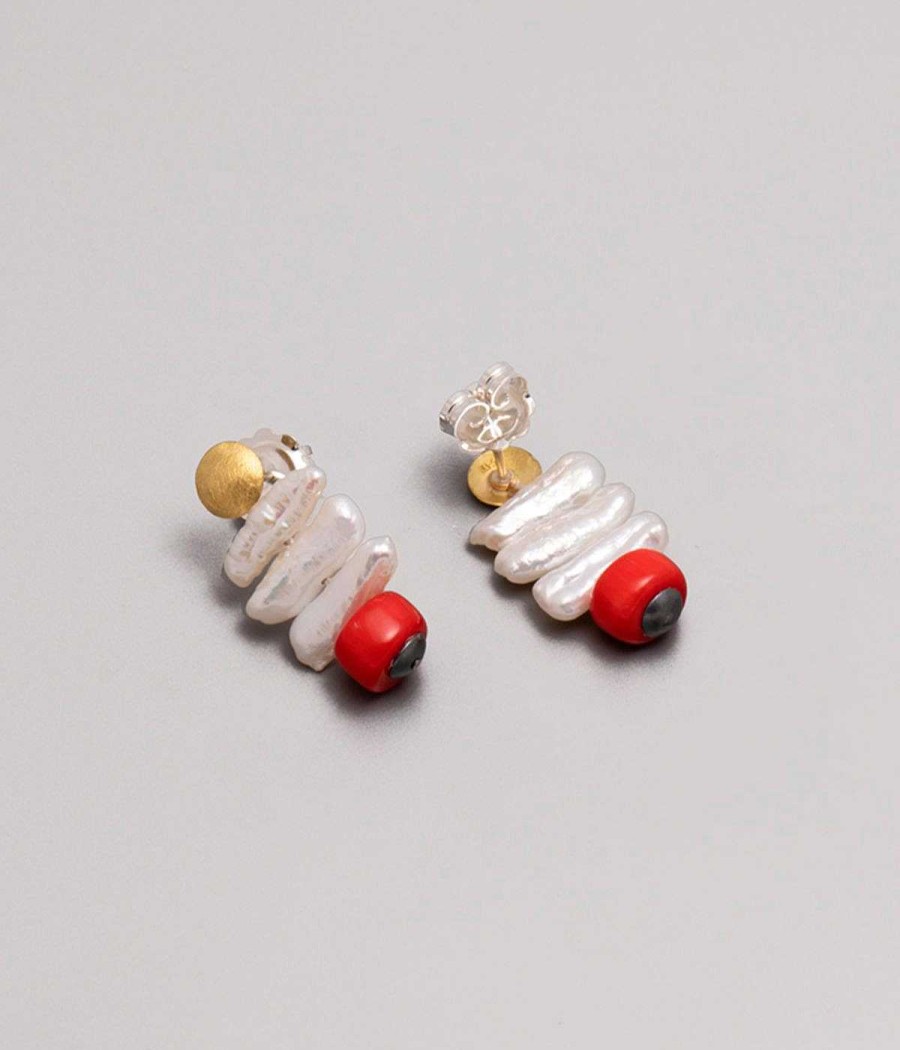 Pendientes Pepe Alba Joyero | Pendientes Amazonitas Coral