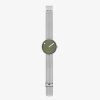 Relojes Escandinavos Pepe Alba Joyero | Esfera Verde / Malla Acero Mate 40 Mm